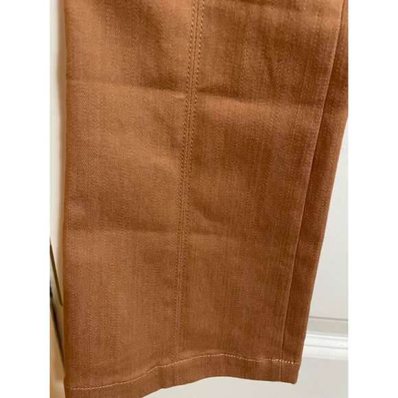 Cinq à Sept Shannon Flare Leg Pants size 4 NWT Chestnut Brown - Picture 4 of 11